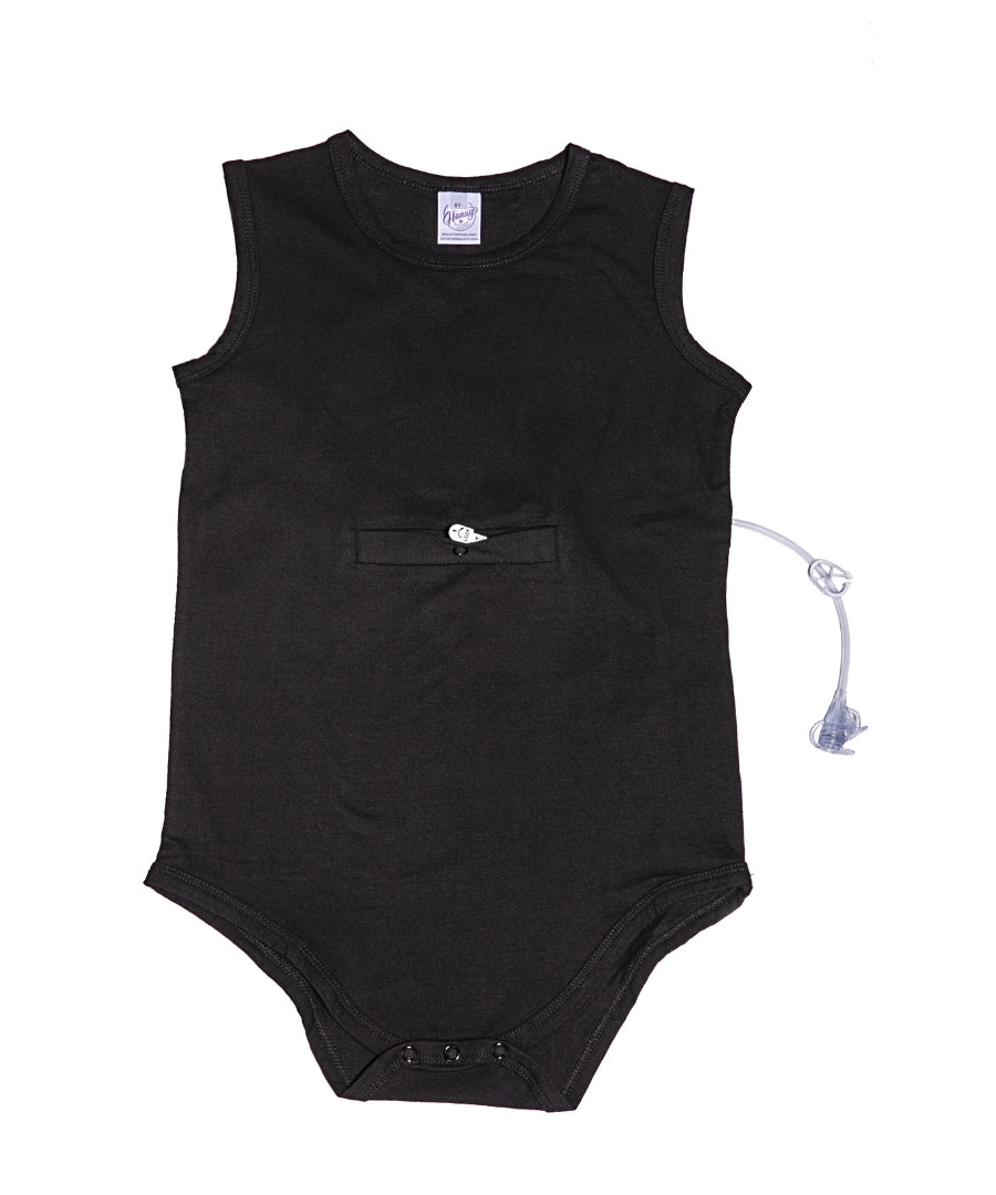 Adaptive Abdominal Access Bodysuit for Enteral Feeding