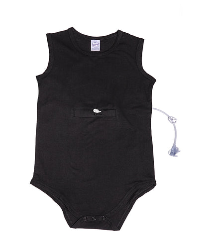 Adaptive Abdominal Access Bodysuit for Enteral Feeding