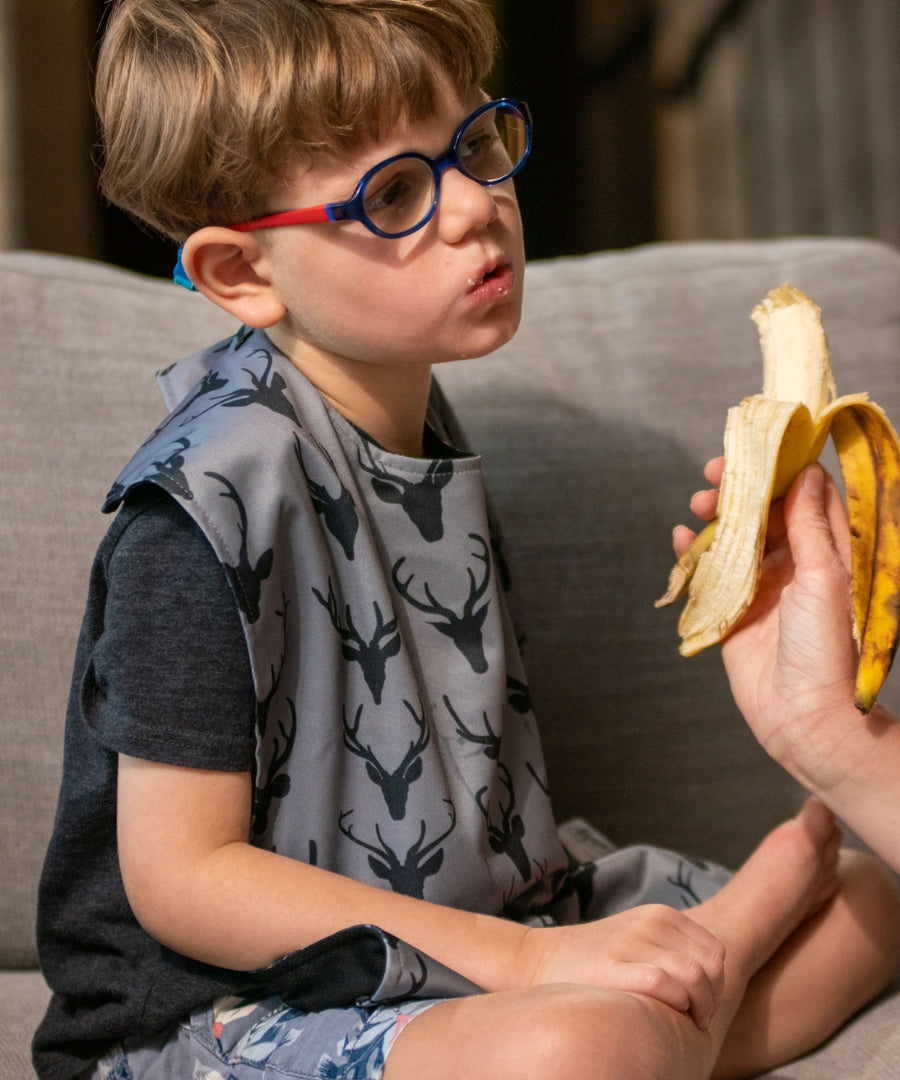 Bavettes d'alimentation imperméables pour personnes avec besoins spéciaux